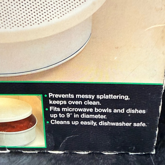 EKCO MICRO HELPERS Microwave Splatter Screen Vintage - Picture 6 of 13